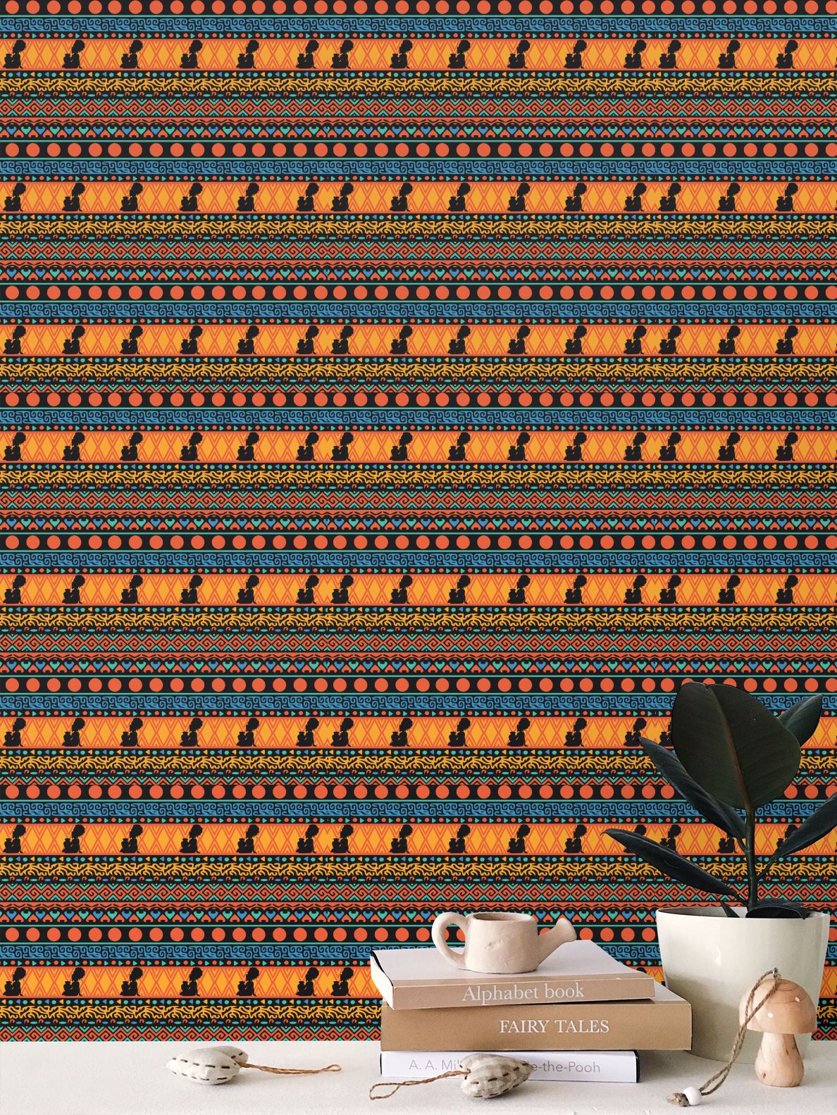 At the Sunset Portrait – Premium African Wallpaper