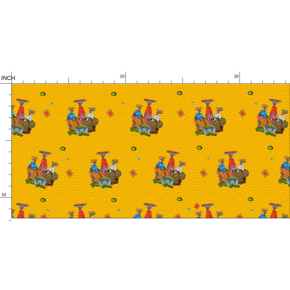 Traditional African Housewives, Strong Heads of Households Wallpaper