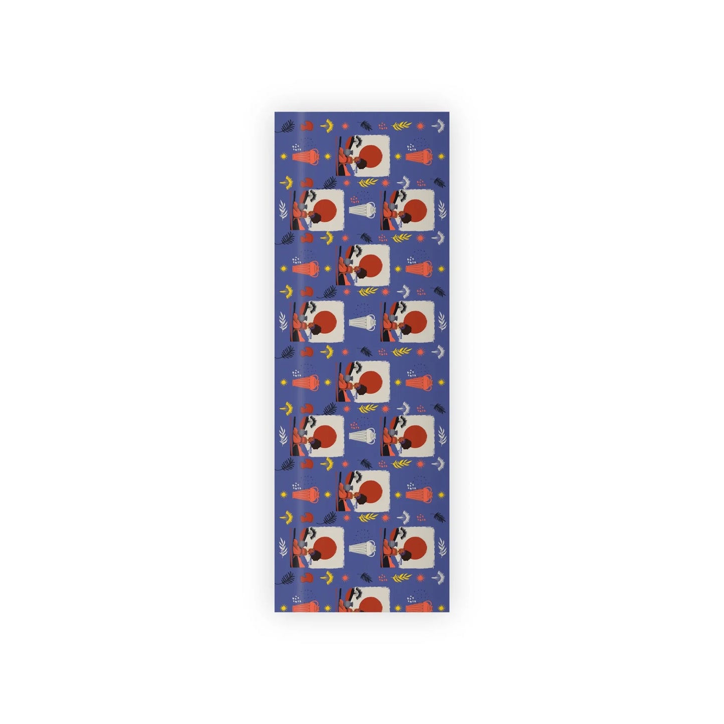At the Sunset Portrait – Vibrant African Gift Wrapping Paper Rolls