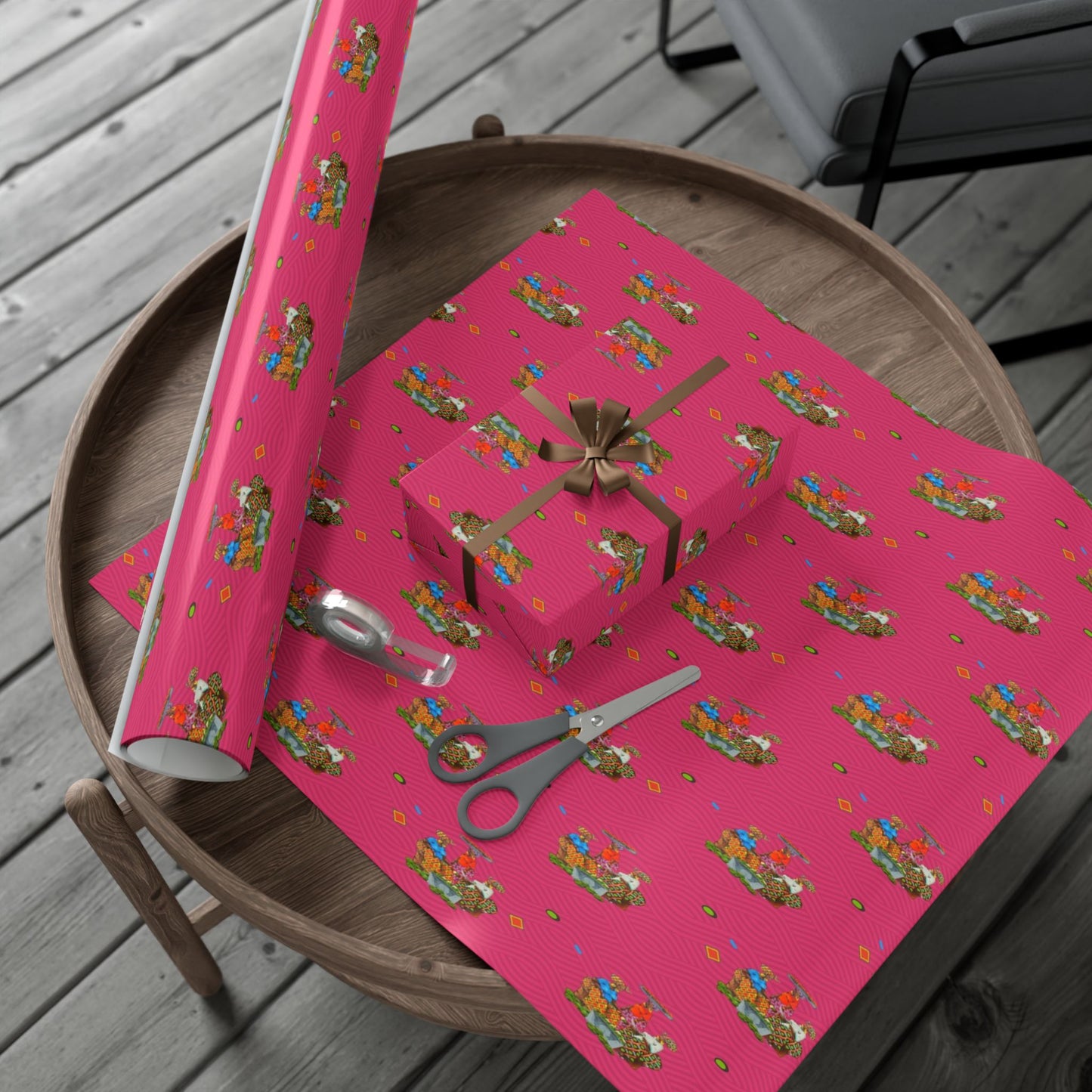 Traditional African Housewives, Strong Head of Households Gift Wrapping Paper Sheets