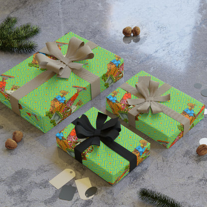 Traditional African Housewives, Strong Head of Households Gift Wrapping Paper Rolls