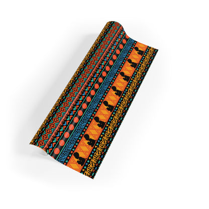 At the Sunset Portrait – Vibrant African Gift Wrapping Paper Rolls
