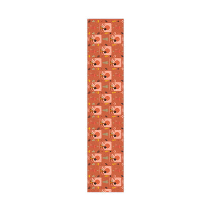 At the Sunset Portrait – Vibrant African Gift Wrapping Paper Sheets