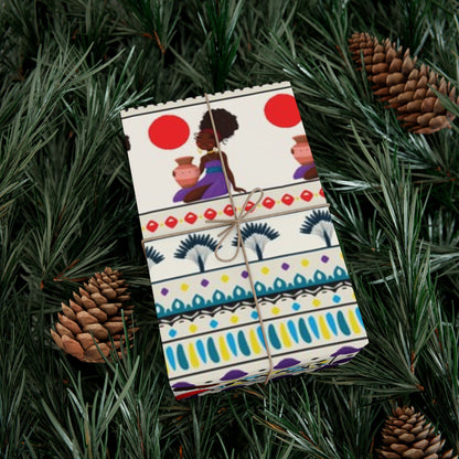 African Woman – Beautiful, You Are! Premium Gift Wrapping Paper Sheets