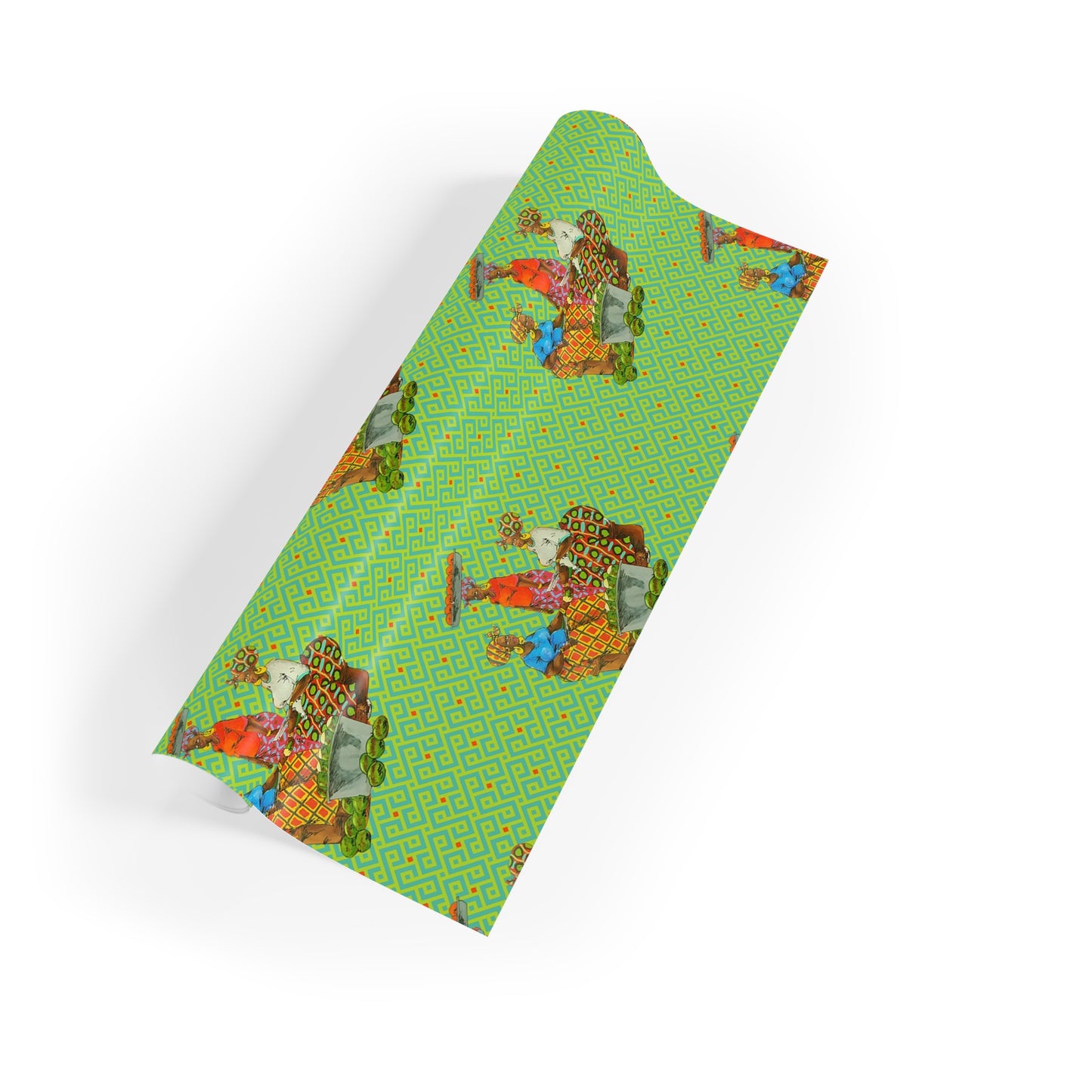 Traditional African Housewives, Strong Head of Households Gift Wrapping Paper Rolls