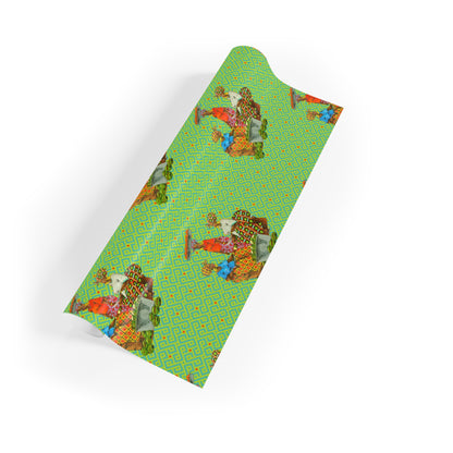 Traditional African Housewives, Strong Head of Households Gift Wrapping Paper Rolls