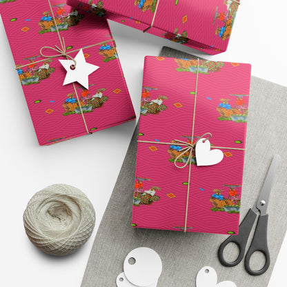 Traditional African Housewives, Strong Head of Households Gift Wrapping Paper Sheets
