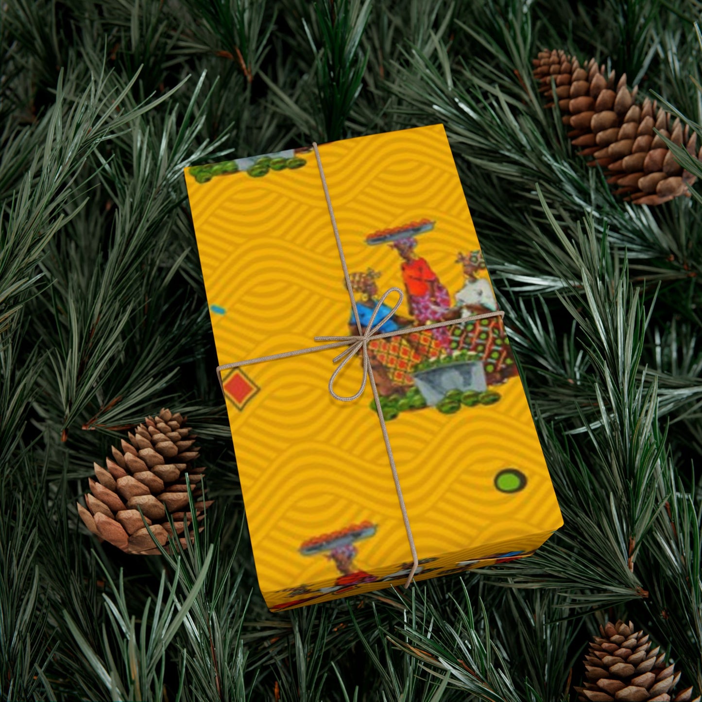 Traditional African Housewives, Strong Head of Households Gift Wrapping Paper Sheets