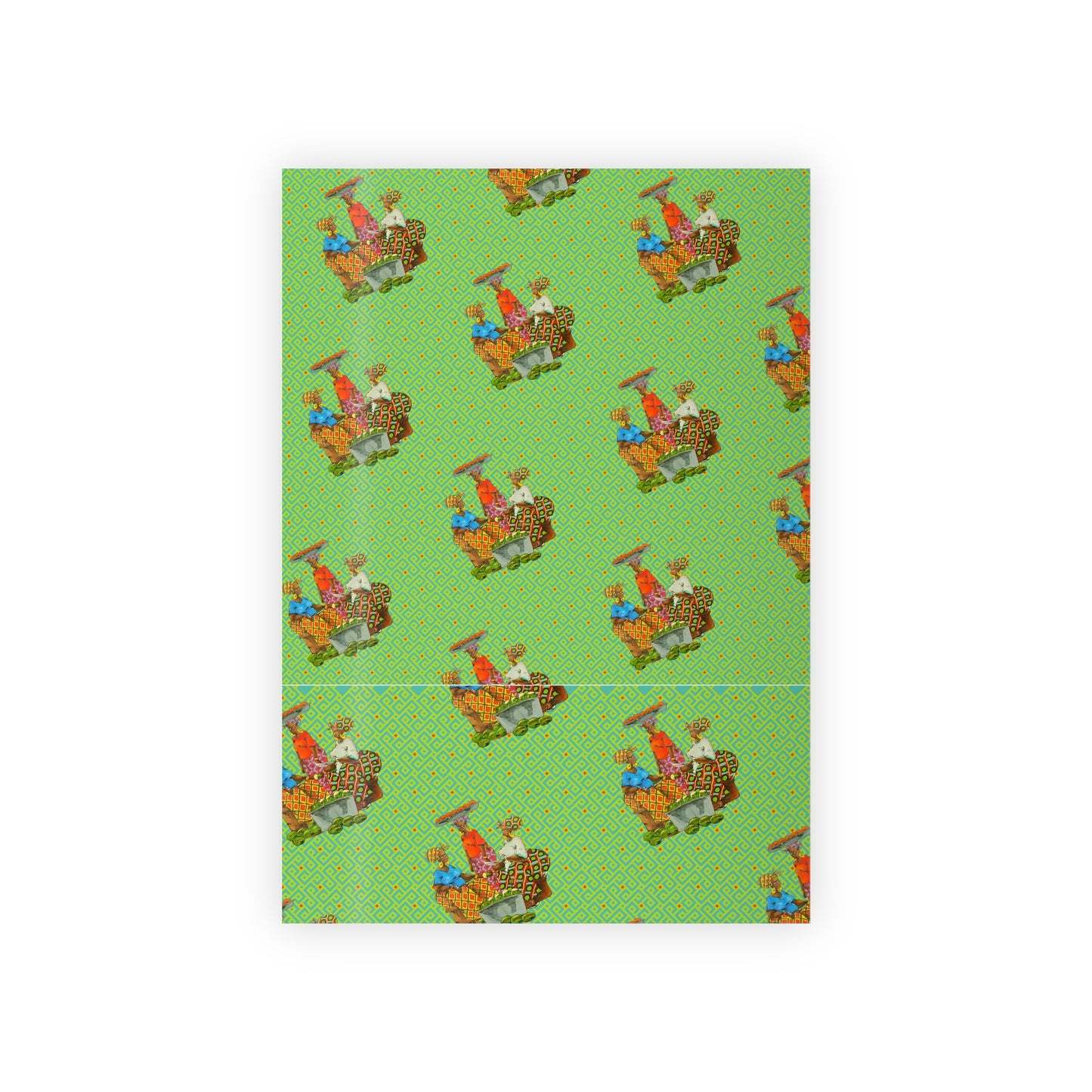 Traditional African Housewives, Strong Head of Households Gift Wrapping Paper Rolls