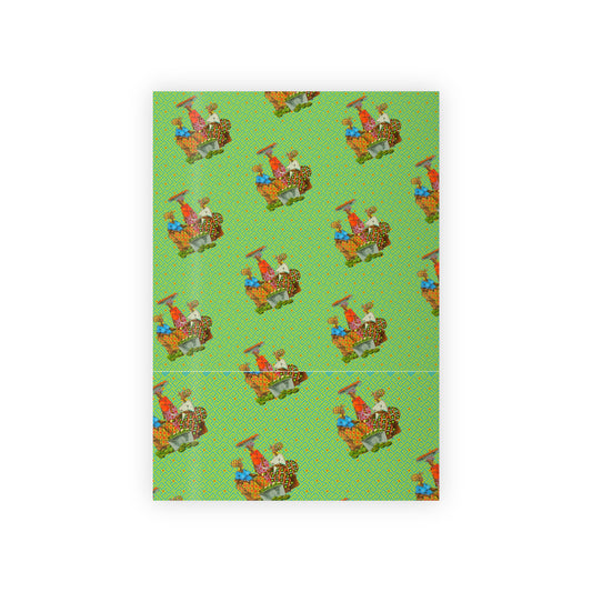 Traditional African Housewives, Strong Head of Households Gift Wrapping Paper Rolls