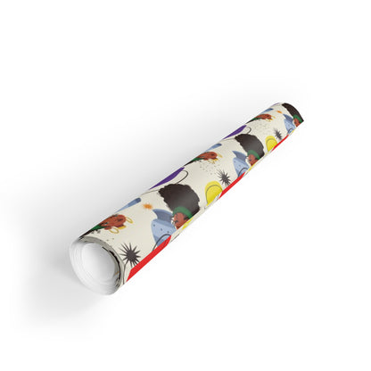 African Woman – Beautiful, You Are! – Gift Wrapping Paper Rolls