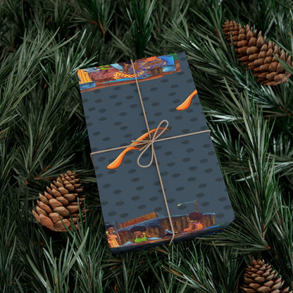 Traditional African Housewives, Strong Head of Households Gift Wrapping Paper Sheets