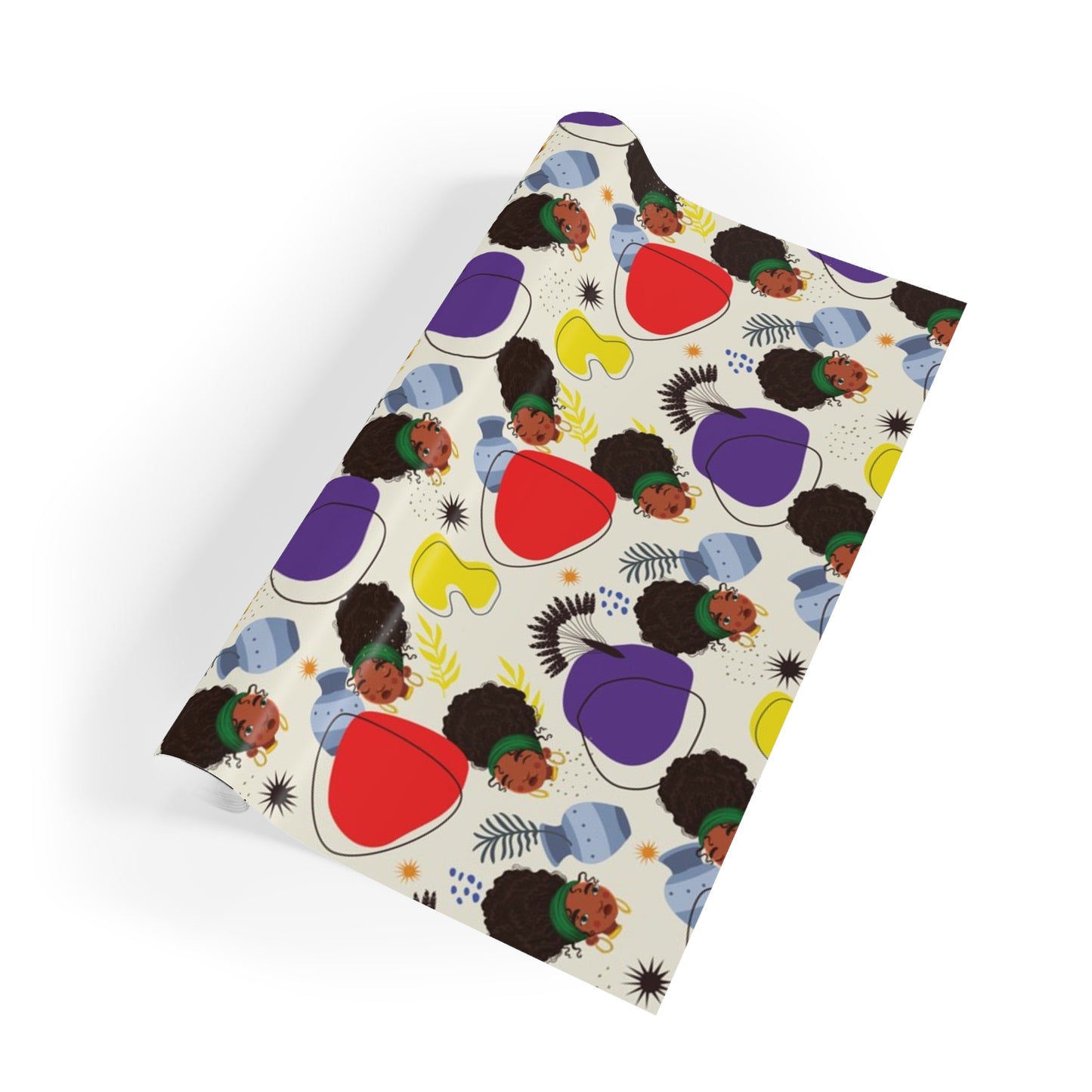 African Woman – Beautiful, You Are! – Gift Wrapping Paper Rolls