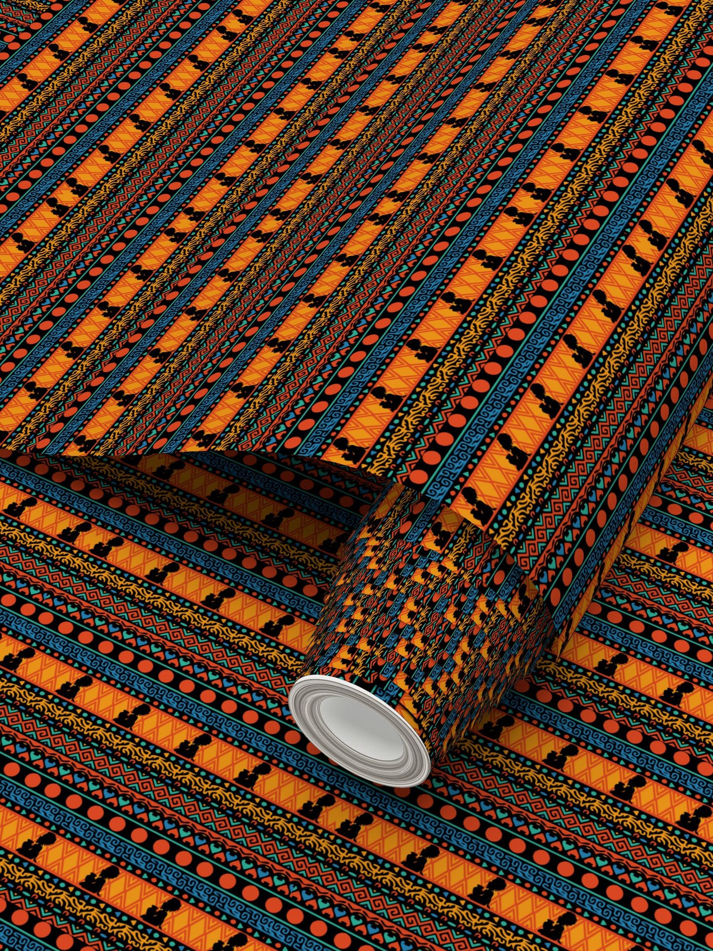 At the Sunset Portrait – Premium African Wallpaper