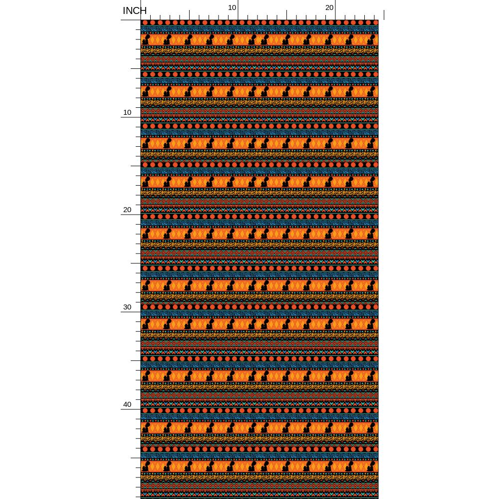 At the Sunset Portrait – Premium African Wallpaper