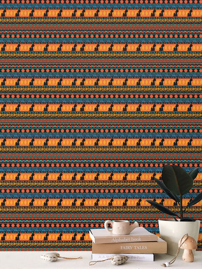 At the Sunset Portrait – Premium African Wallpaper