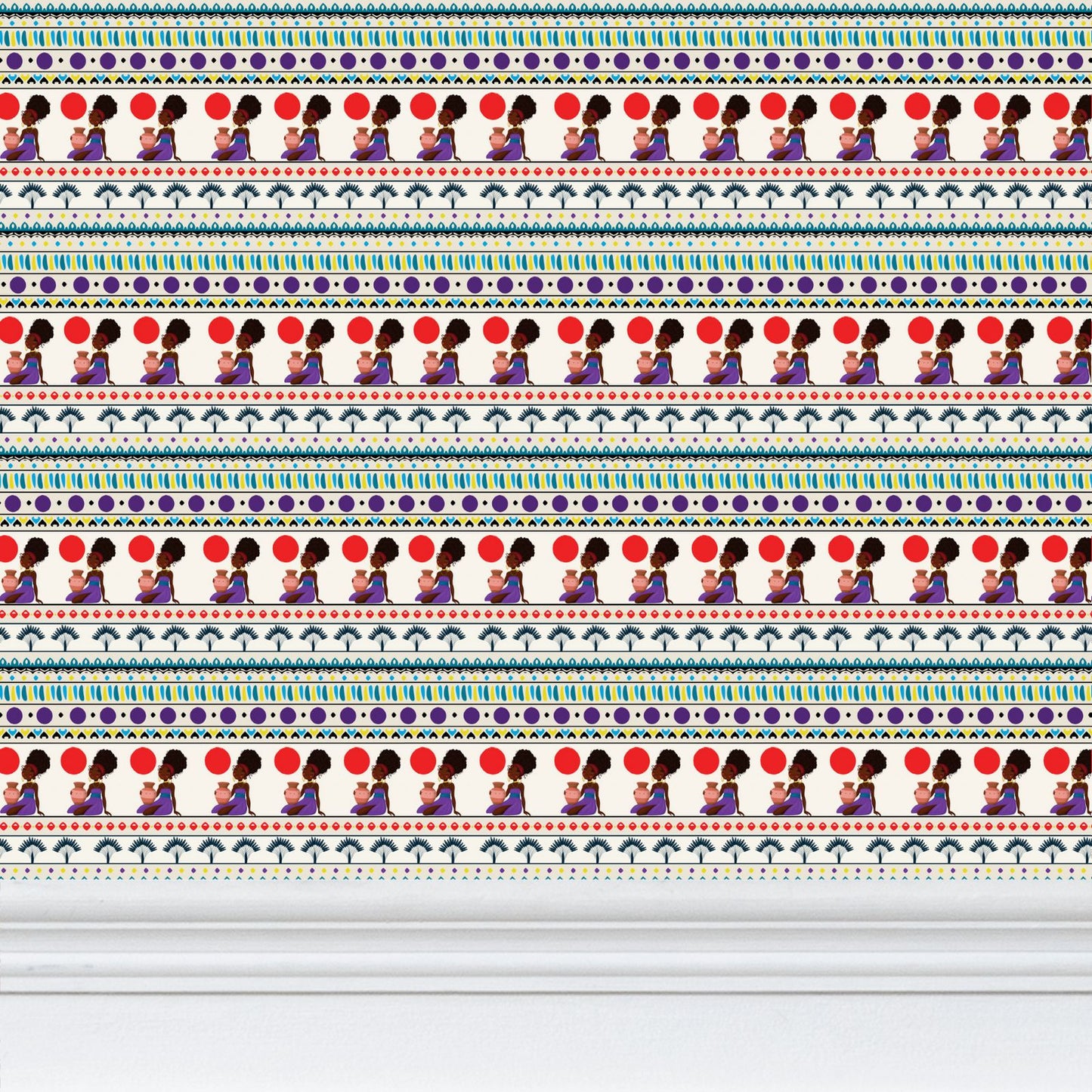 At the Sunset Portrait – Premium African Wallpaper