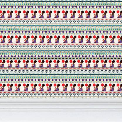 At the Sunset Portrait – Premium African Wallpaper