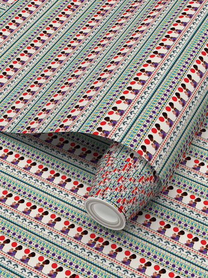 At the Sunset Portrait – Premium African Wallpaper