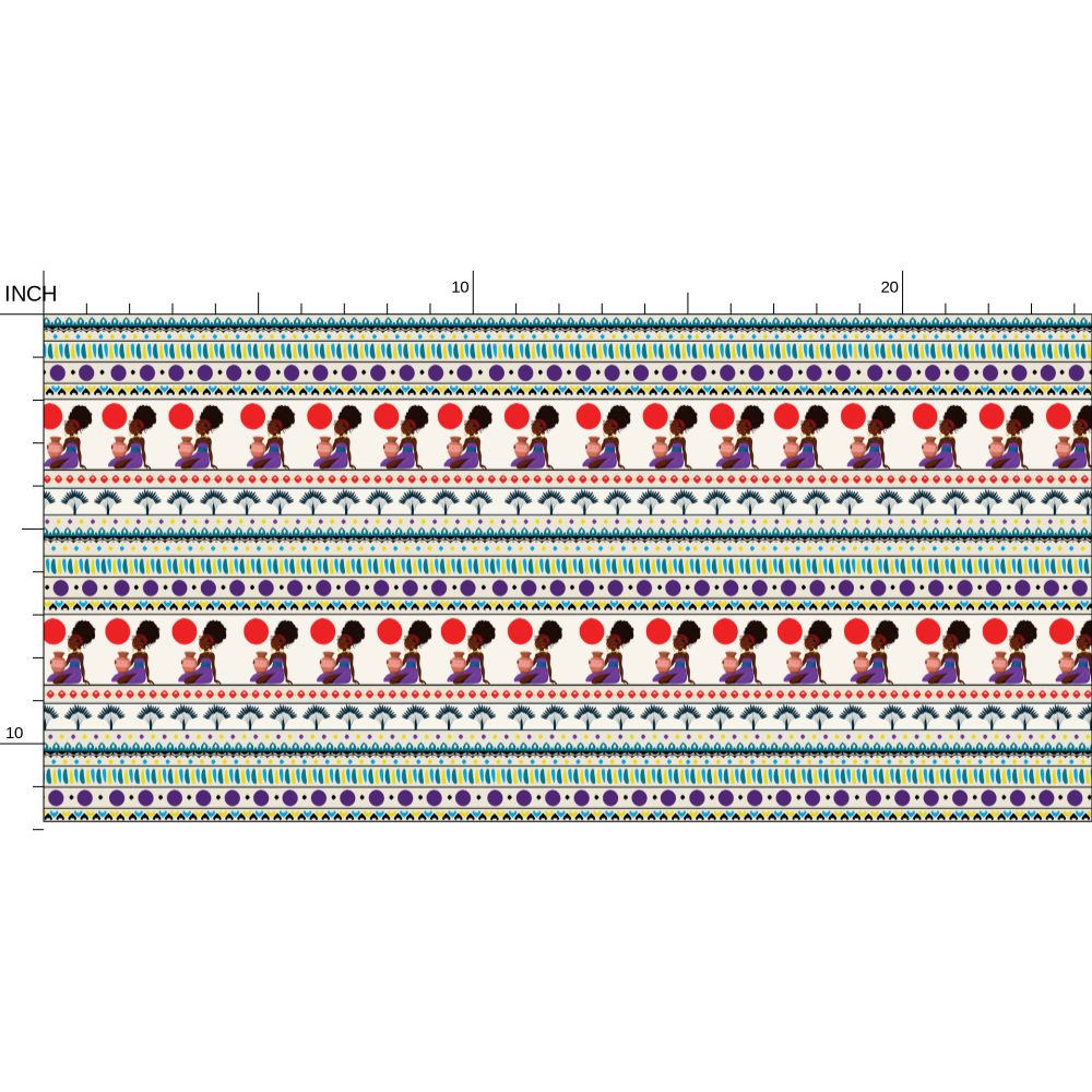 At the Sunset Portrait – Premium African Wallpaper