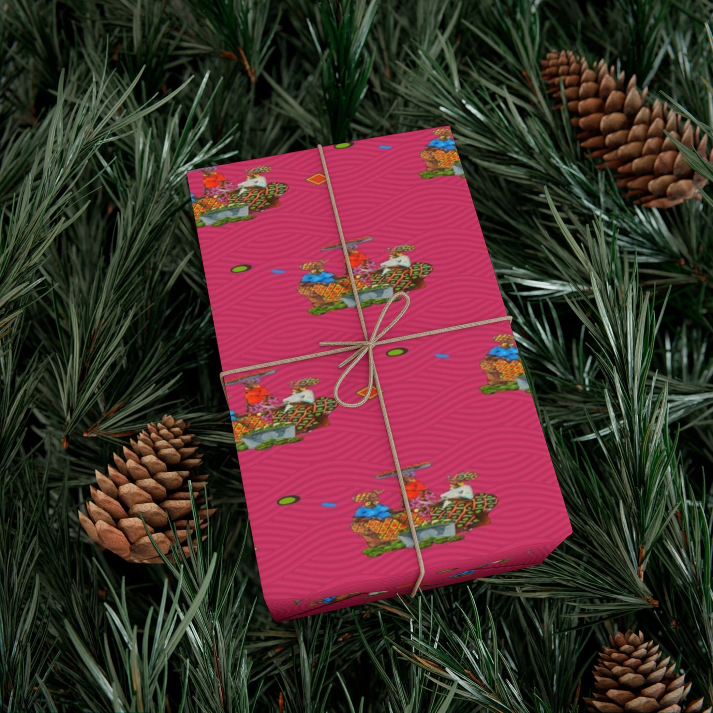 Traditional African Housewives, Strong Head of Households Gift Wrapping Paper Sheets
