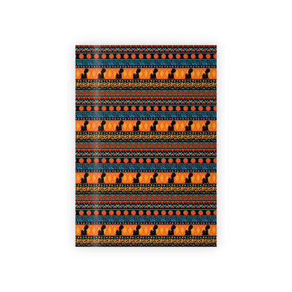 At the Sunset Portrait – Vibrant African Gift Wrapping Paper Rolls