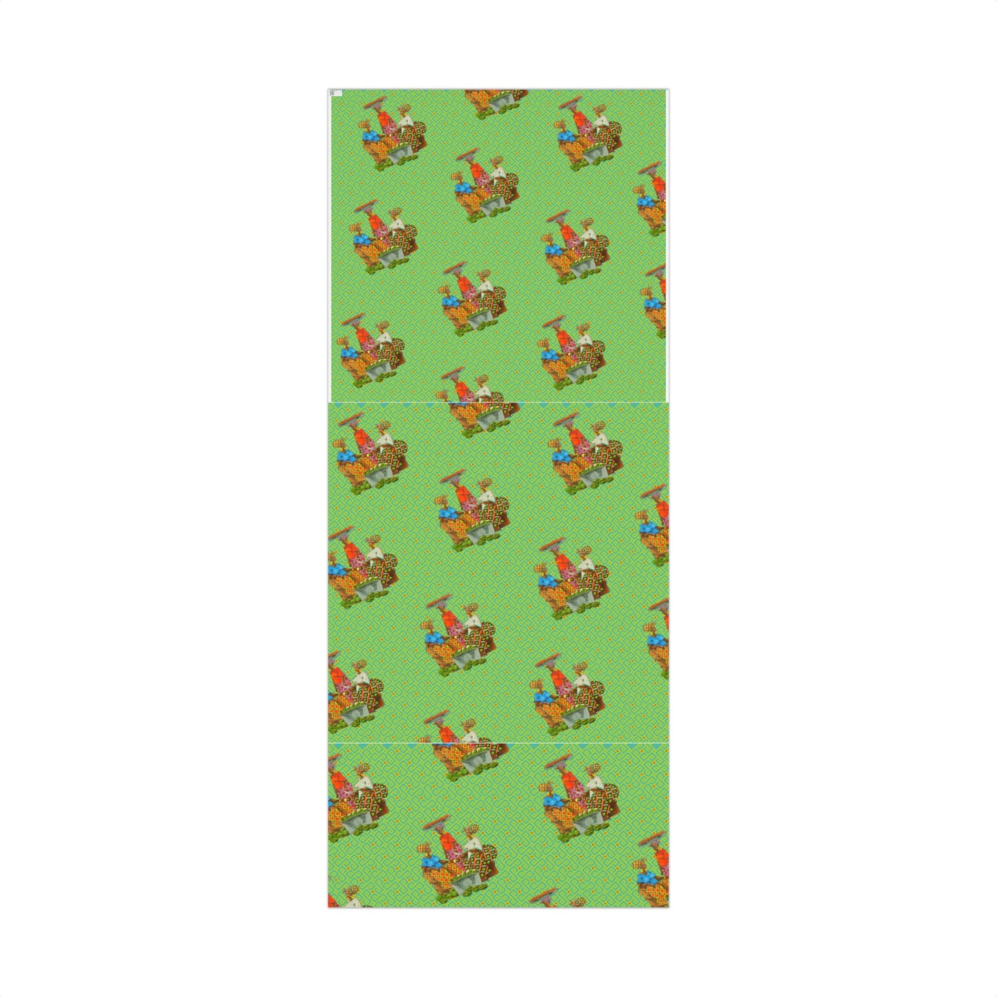 Traditional African Housewives, Strong Head of Households Gift Wrapping Paper Sheets