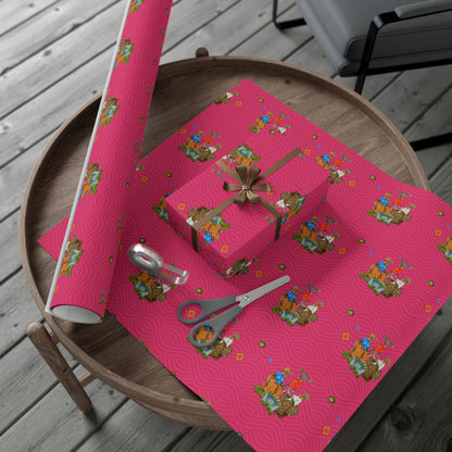 Traditional African Housewives, Strong Head of Households Gift Wrapping Paper Sheets