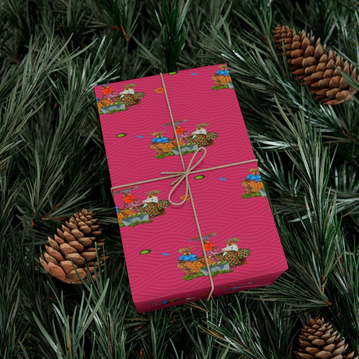 Traditional African Housewives, Strong Head of Households Gift Wrapping Paper Sheets