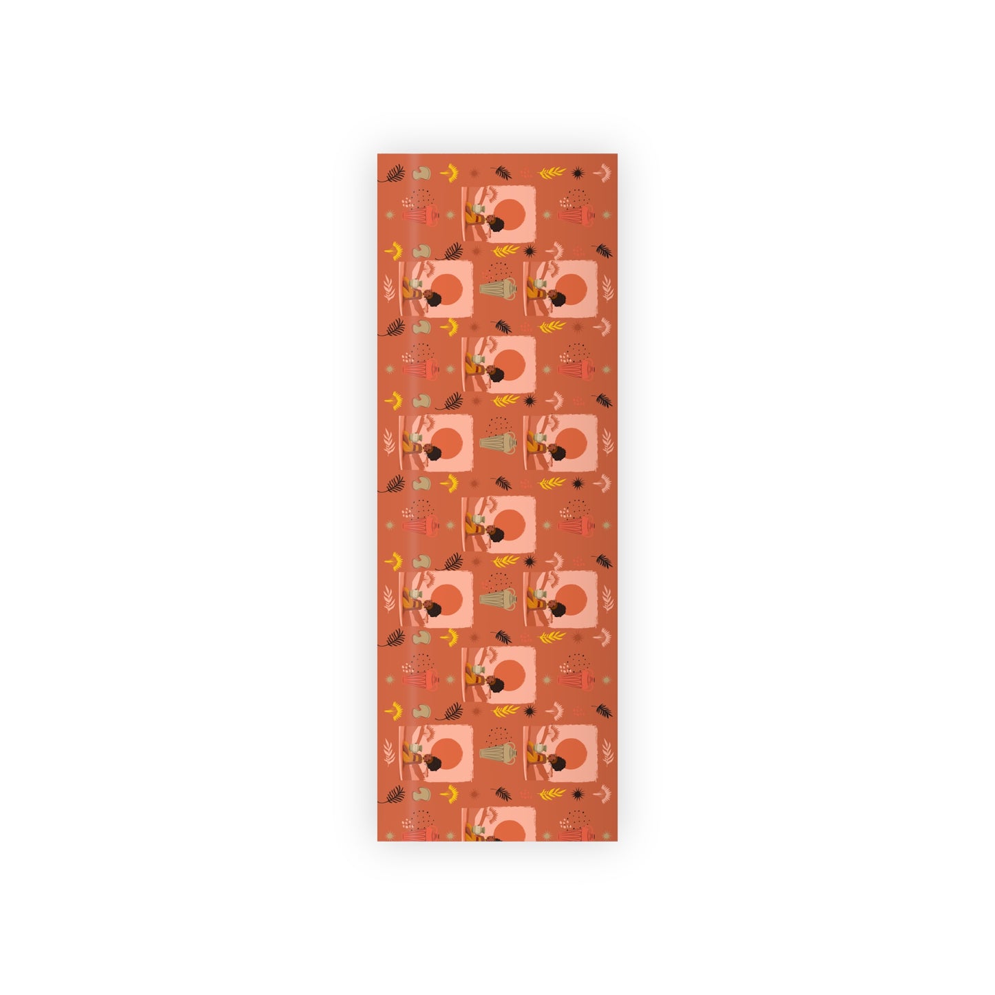 At the Sunset Portrait – Vibrant African Gift Wrapping Paper Rolls