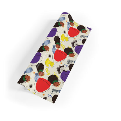 African Woman – Beautiful, You Are! – Gift Wrapping Paper Rolls