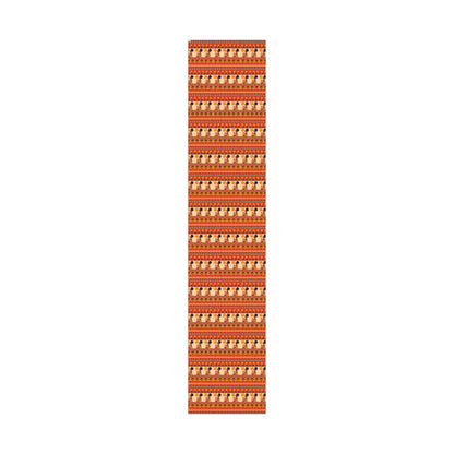 At the Sunset Portrait – Vibrant African Gift Wrapping Paper Sheets
