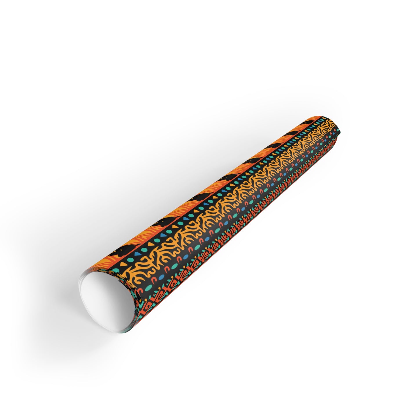 At the Sunset Portrait – Vibrant African Gift Wrapping Paper Rolls