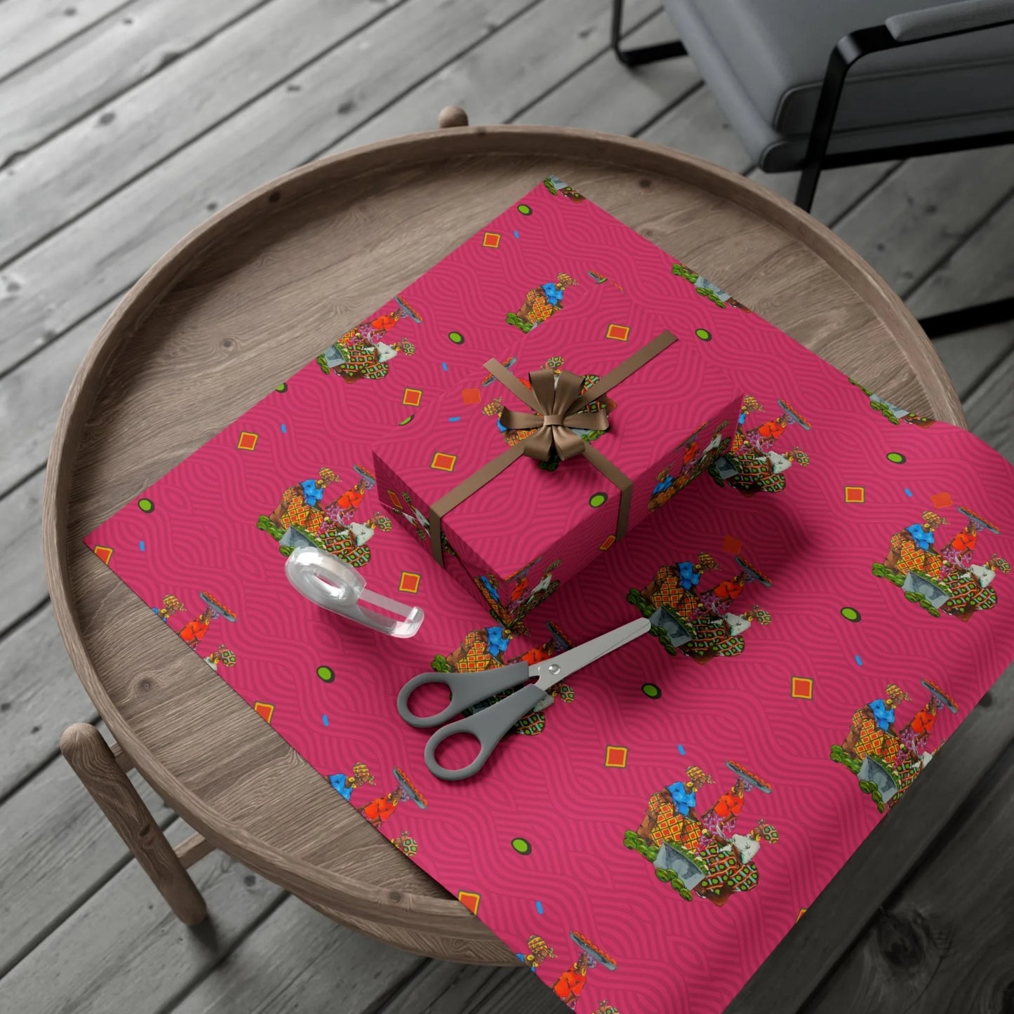 Traditional African Housewives, Strong Head of Households Gift Wrapping Paper Sheets