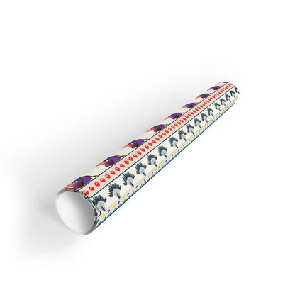 At the Sunset Portrait – Vibrant African Gift Wrapping Paper Rolls