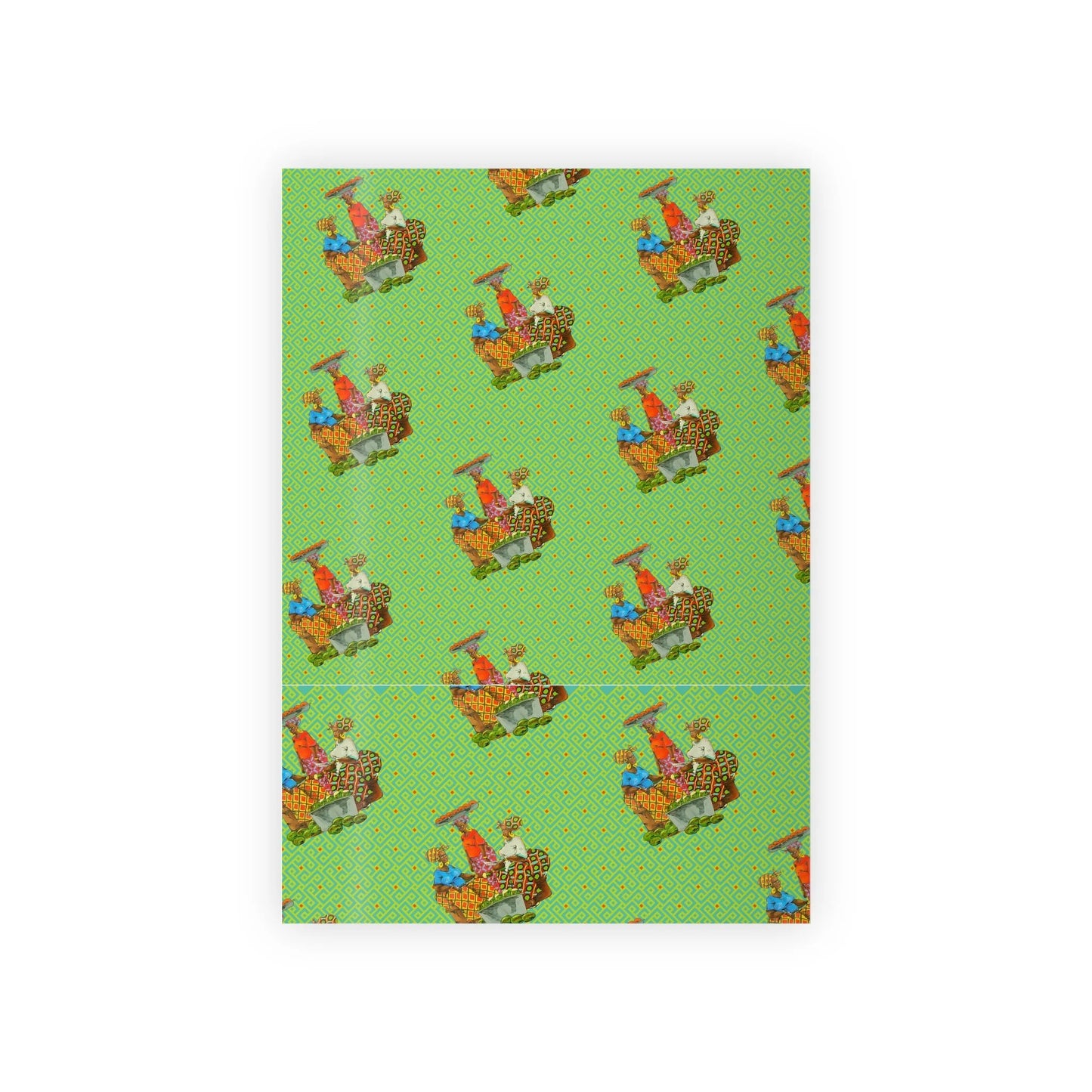 Traditional African Housewives, Strong Head of Households Gift Wrapping Paper Rolls