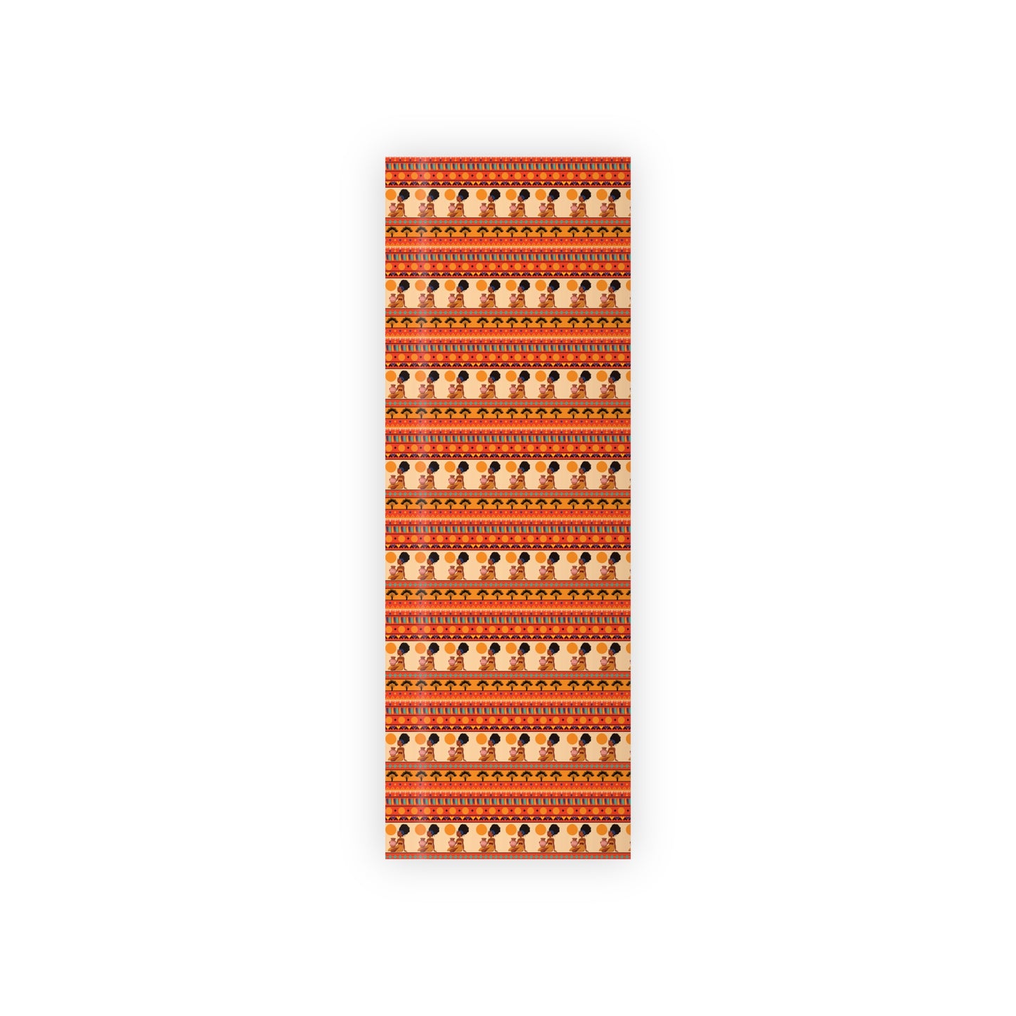 At the Sunset Portrait – Vibrant African Gift Wrapping Paper Rolls
