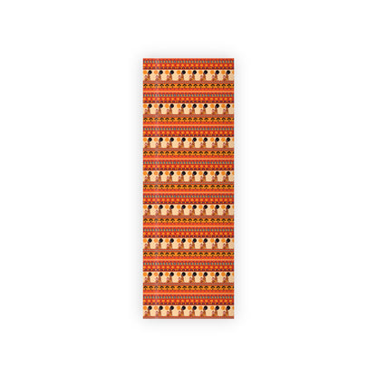 At the Sunset Portrait – Vibrant African Gift Wrapping Paper Rolls