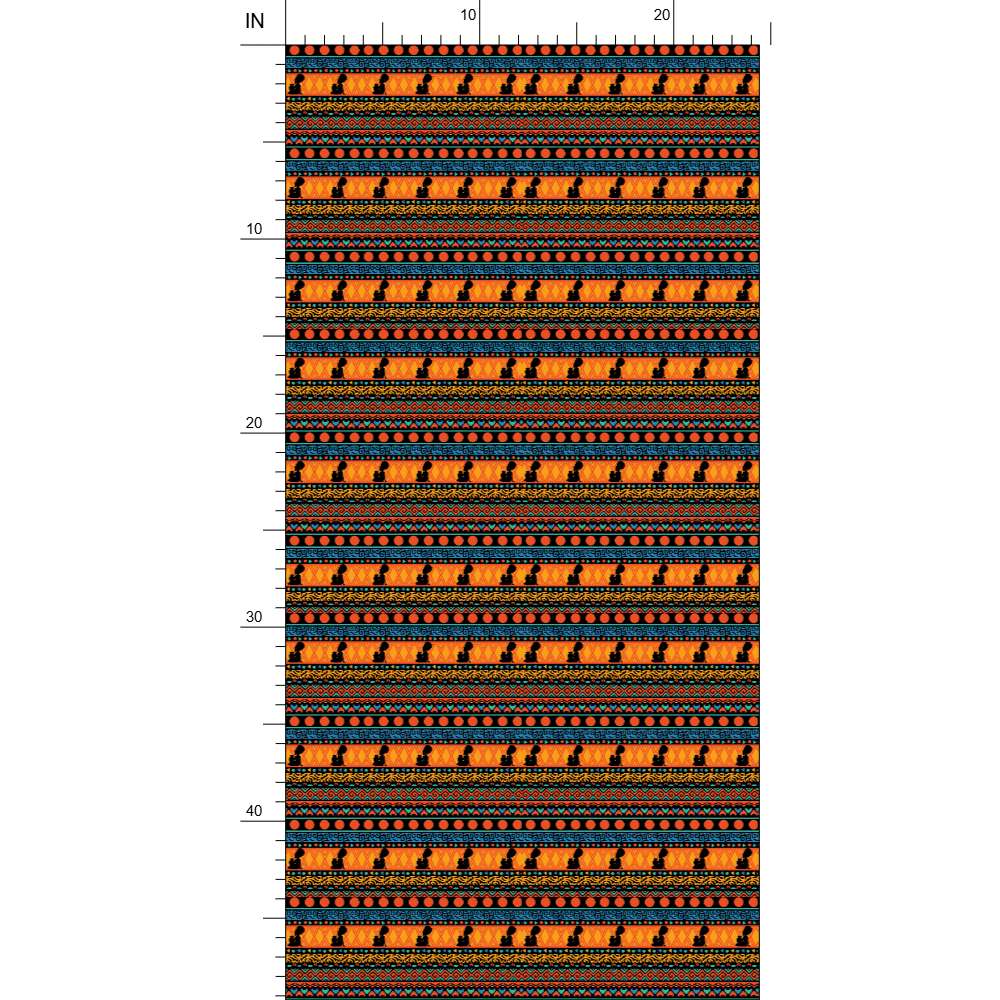 At the Sunset Portrait – Premium African Wallpaper