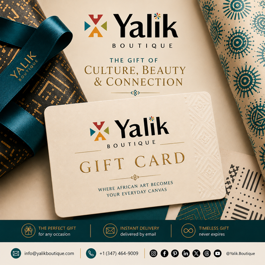 Gift Cards: The Gift of Culture, Beauty & Connection
