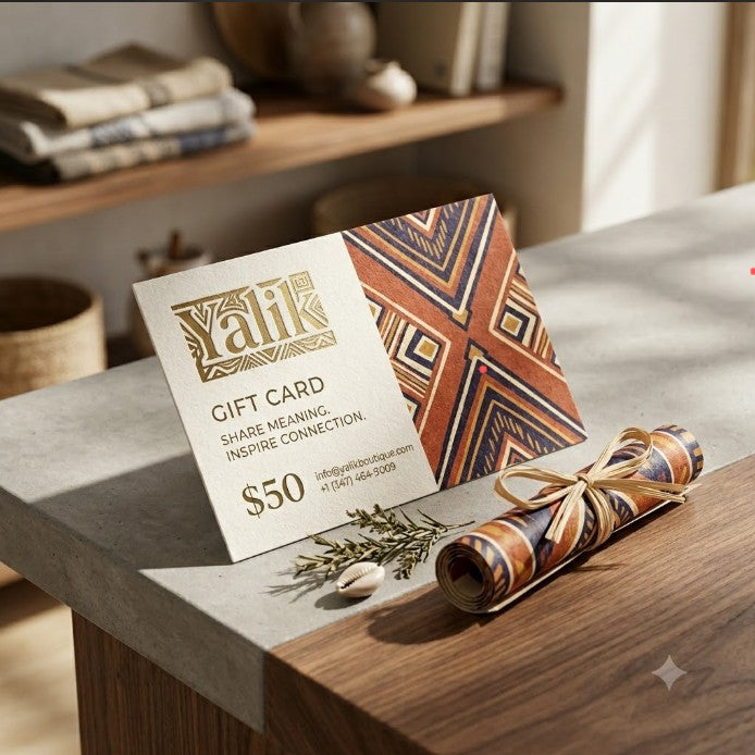 Gift Cards: The Gift of Culture, Beauty & Connection
