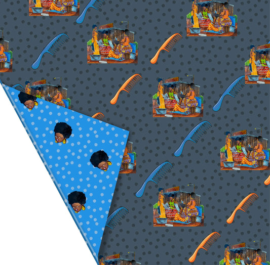 Double-Sided Gift Wrapping Papers