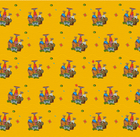 Traditional African Housewives, Strong Head of Households Gift Wrapping Paper Sheets