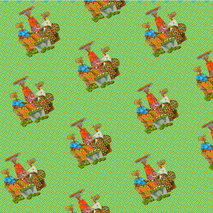 Traditional African Housewives, Strong Head of Households Gift Wrapping Paper Rolls