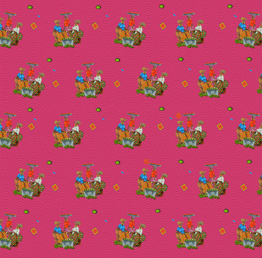 Metallic Elevated Ink - Wrapping Paper Sheets