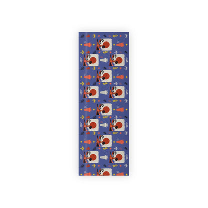 At the Sunset Portrait – Vibrant African Gift Wrapping Paper Rolls