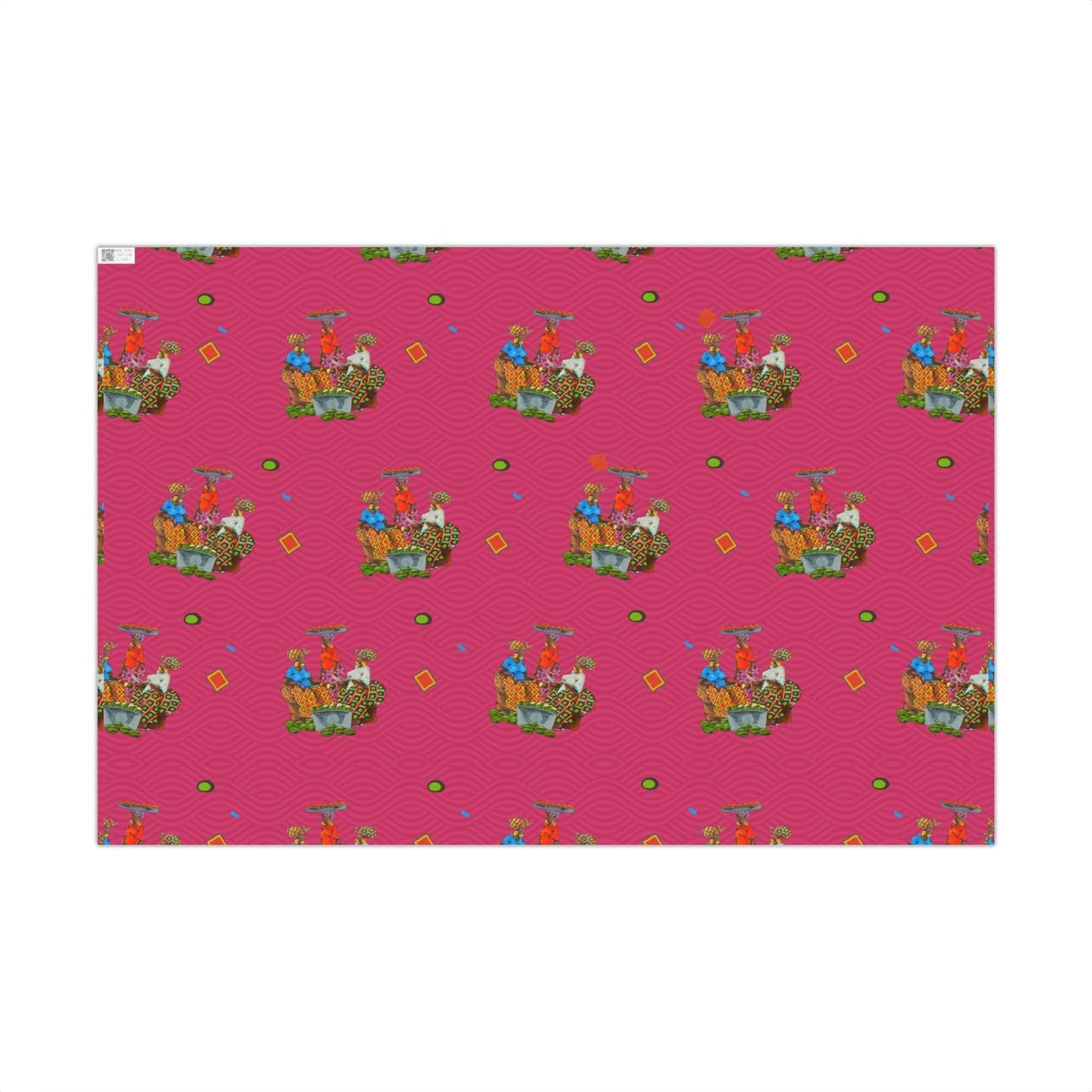 Traditional African Housewives, Strong Head of Households Gift Wrapping Paper Sheets