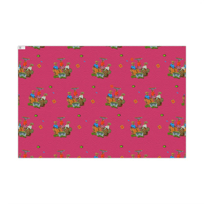 Traditional African Housewives, Strong Head of Households Gift Wrapping Paper Sheets