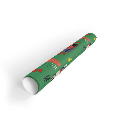 At the Sunset Portrait – Vibrant African Gift Wrapping Paper Rolls