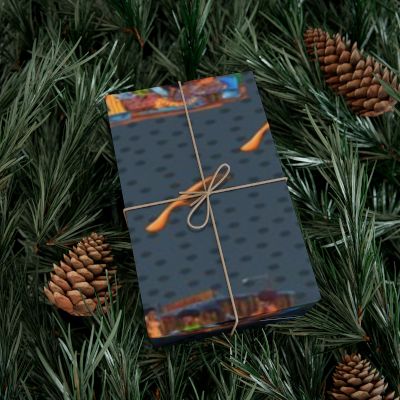 Metallic Elevated Ink - Wrapping Paper Sheets